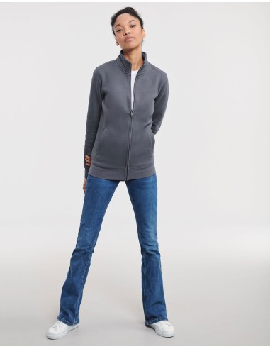 R-R-267F-0-Ladies Authentic Sweat Jacket
